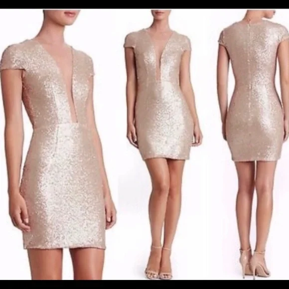 dress the population kylie dress Sequin Kyle Sheath by Dress The Population